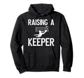 Raising Soccer Keeper Dad Soccer Hoodie - Novelty Apparel Men Women