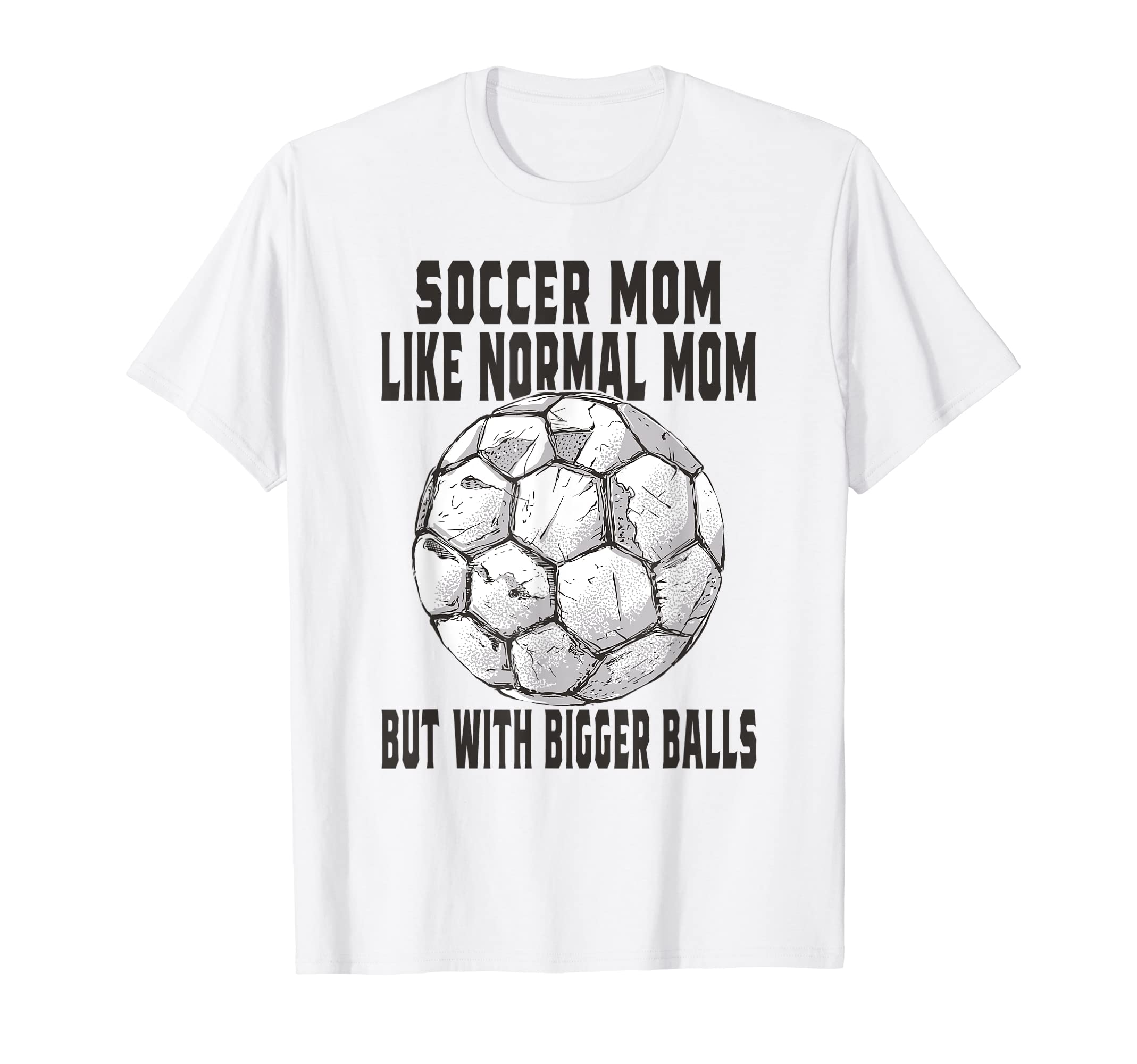 Soccer Game Day Soccer Mom Like T-Shirt - Aesthetic Graphic for Adults