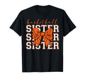 Basketball Sister Sport Lover Sister T-Shirt - Minimalist Print Men Women