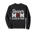 Soccer Mom Class 2026 Sweatshirt - Minimalist Print Unisex