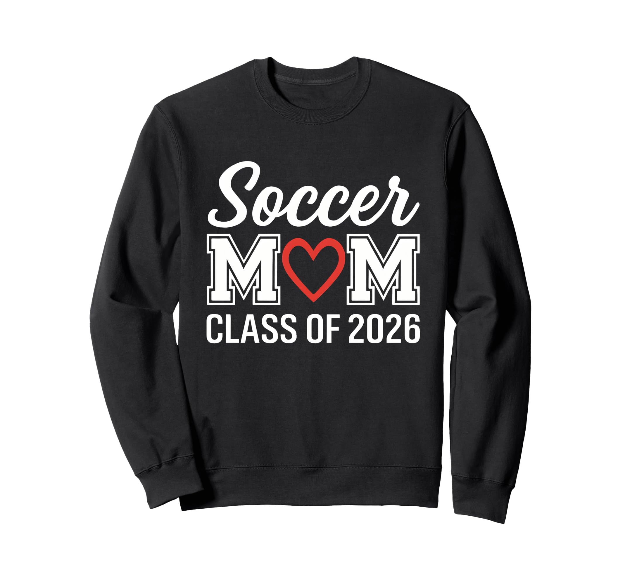 Soccer Mom Class 2026 Sweatshirt - Minimalist Print Unisex