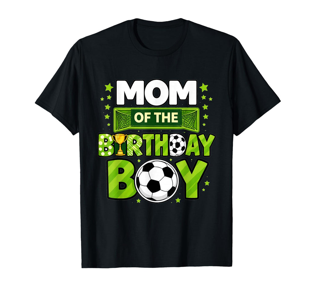 Mom Birthday Soccer Mom Funny Mothers Day T-Shirt - Custom Art Print Unisex