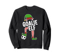Soccer Elf Goalie Soccer Player Sweatshirt - Aesthetic Graphic for Adults