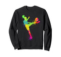 Soccer Soccer Player Sport Lover Sweatshirt - Novelty Apparel for Adults