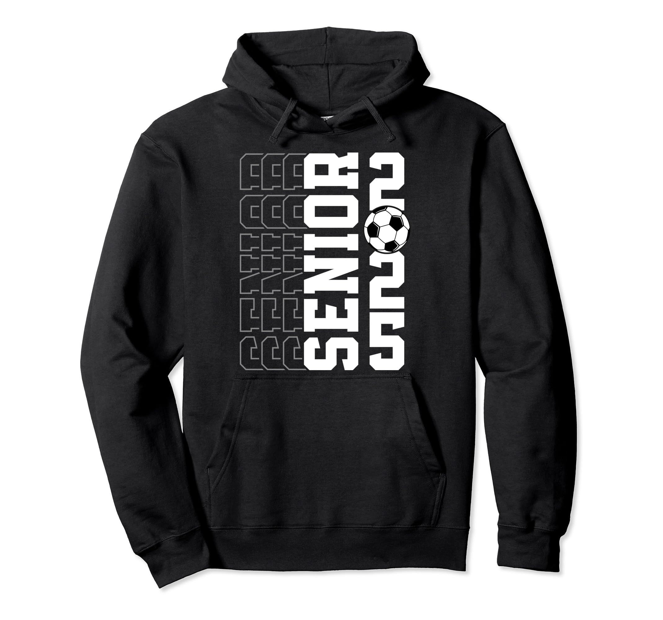 Class 2025 Graduation Senior Soccer Hoodie - Trendy Graphic Men Women