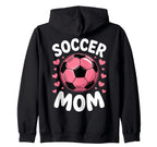 Funny Soccer Mom Soccer Player Designs Hoodie - Minimalist Print Men Women