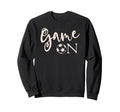 Soccer Game Funny Soccer Teen Sweatshirt - Casual Everyday Wear Unisex