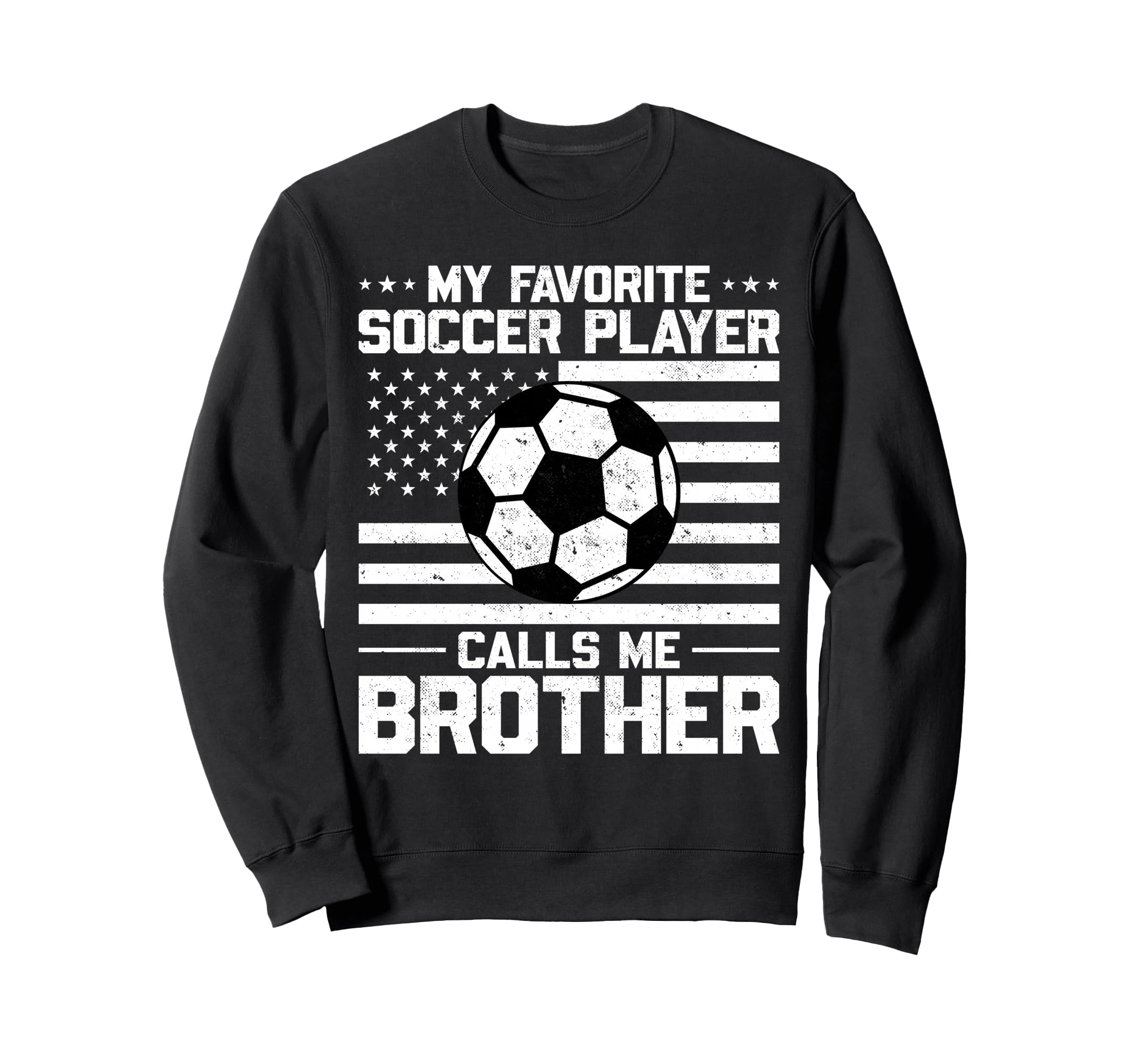 My Favorite Soccer Player Calls Me Sweatshirt - Custom Art Print Unisex