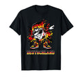 Deutschland Dabbing Soccer Ball Graffiti T-Shirt - Novelty Apparel Unisex