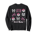 Coquette Bow Soccer Mom Mothers Sweatshirt - Fun Novelty Design for Adults