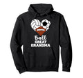 Ball Great Grandma Heart Hoodie - Casual Everyday Wear Men Women