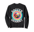 Soccer Grammy Grandma Tie Dye Sweatshirt - Casual Everyday Wear Men Women