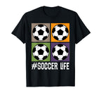 Soccer Life T-Shirt - Trendy Graphic for Adults