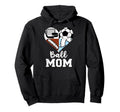 Ball Mom Funny Soccer Football Hoodie - Aesthetic Graphic Unisex
