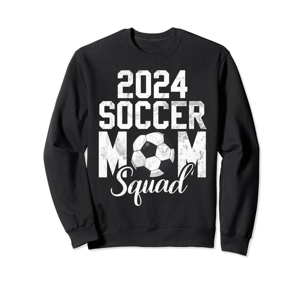 Soccer Mom 24 Soccer Mom 2024 Sweatshirt - Trendy Graphic for Adults