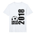 8 Years Old 2018 8Th Birthday Soccer T-Shirt - Unique Graphic Men Women