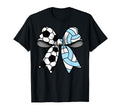 Soccer Volleyball Coquette Bow Funny T-Shirt - Trendy Graphic for Adults
