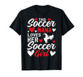 Soccer Nana Loves Her Soccer Soccer T-Shirt - Novelty Apparel Unisex