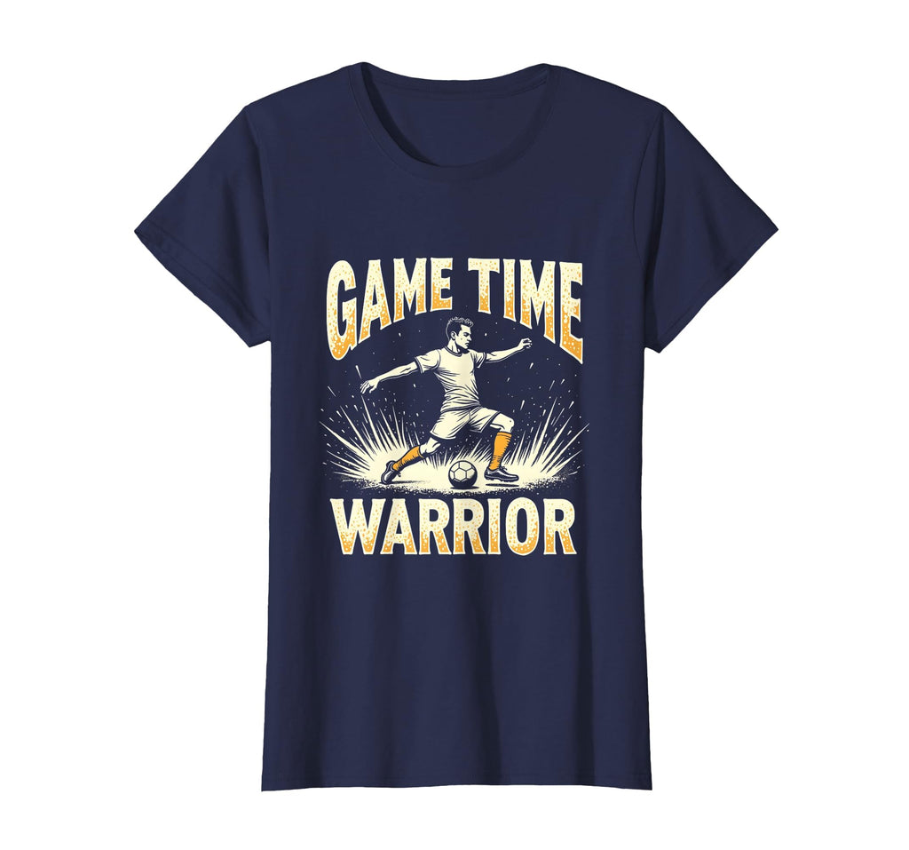 Game Time Warrior Soccer T-Shirt - Casual Everyday Wear Unisex