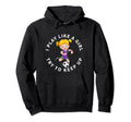 Soccer Player I Play Like Funny Soccer Hoodie - Graphic Print Men Women