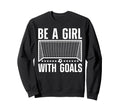 Funny Soccer Art Soccer Player Soccer Sweatshirt - Graphic Print Unisex