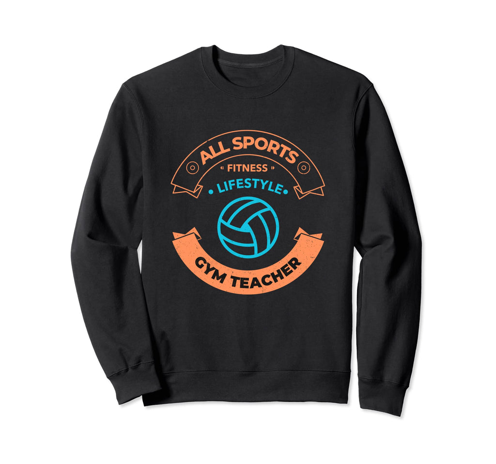 Gym Teacher School Soccer Coach Sweatshirt - Minimalist Print Men Women