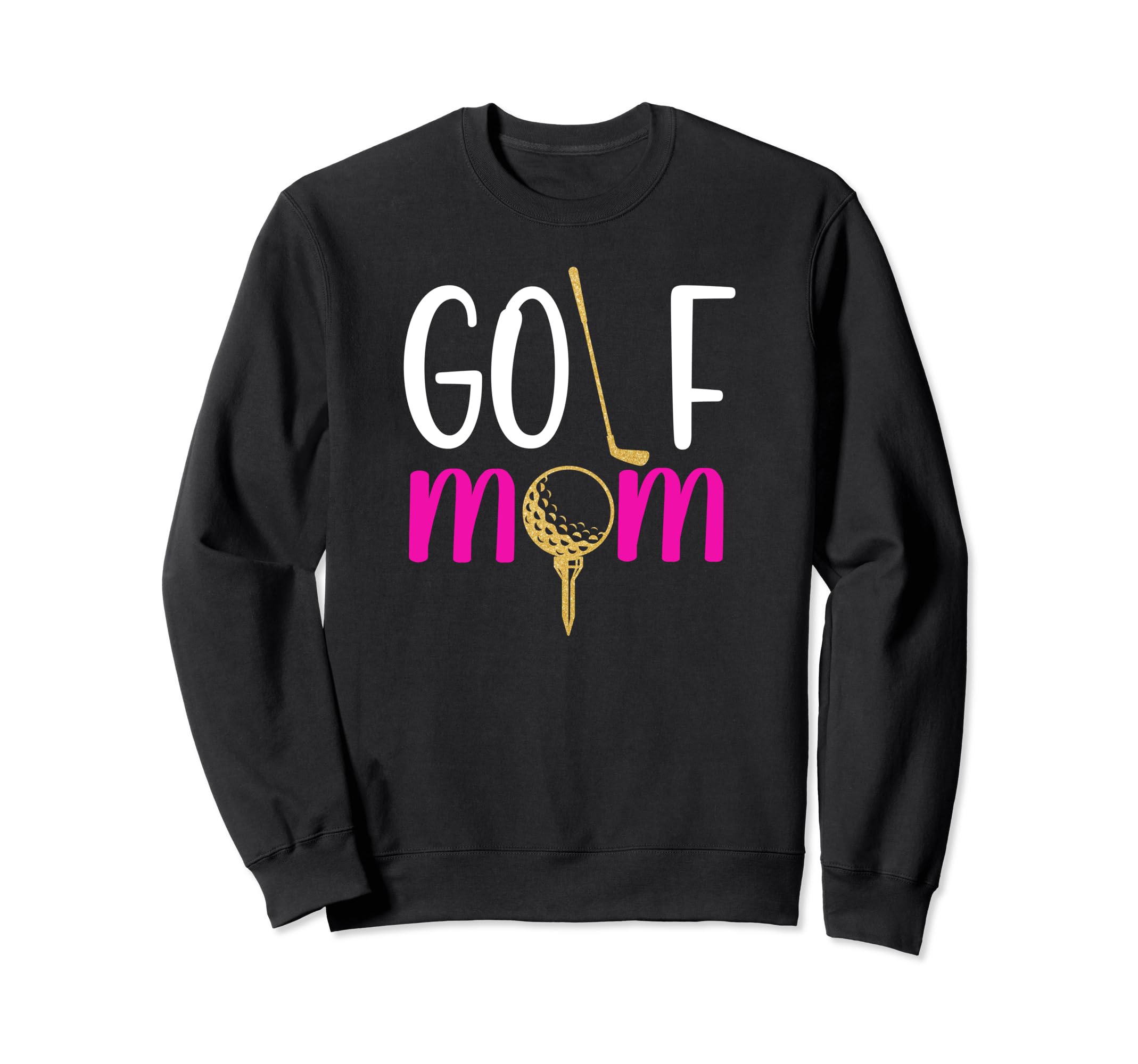 Golf Mom Proud Golfer Mom Golf Player Sweatshirt - Custom Art Print Unisex