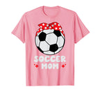 Football Mum Son Daughter Footballer T-Shirt - Aesthetic Graphic Unisex