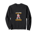 Funny Wanna Pet My Cat Play Soccer Sweatshirt - Novelty Apparel Unisex