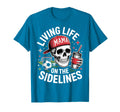 Soccer Mama Living Life Sidelines T-Shirt - Aesthetic Graphic for Adults