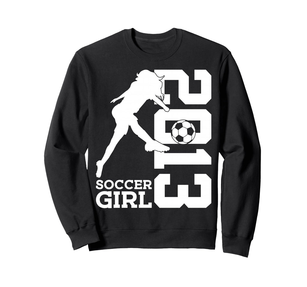 13Th Birthday Soccer 2013 Sweatshirt - Novelty Apparel for Adults
