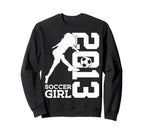 13Th Birthday Soccer 2013 Sweatshirt - Novelty Apparel for Adults