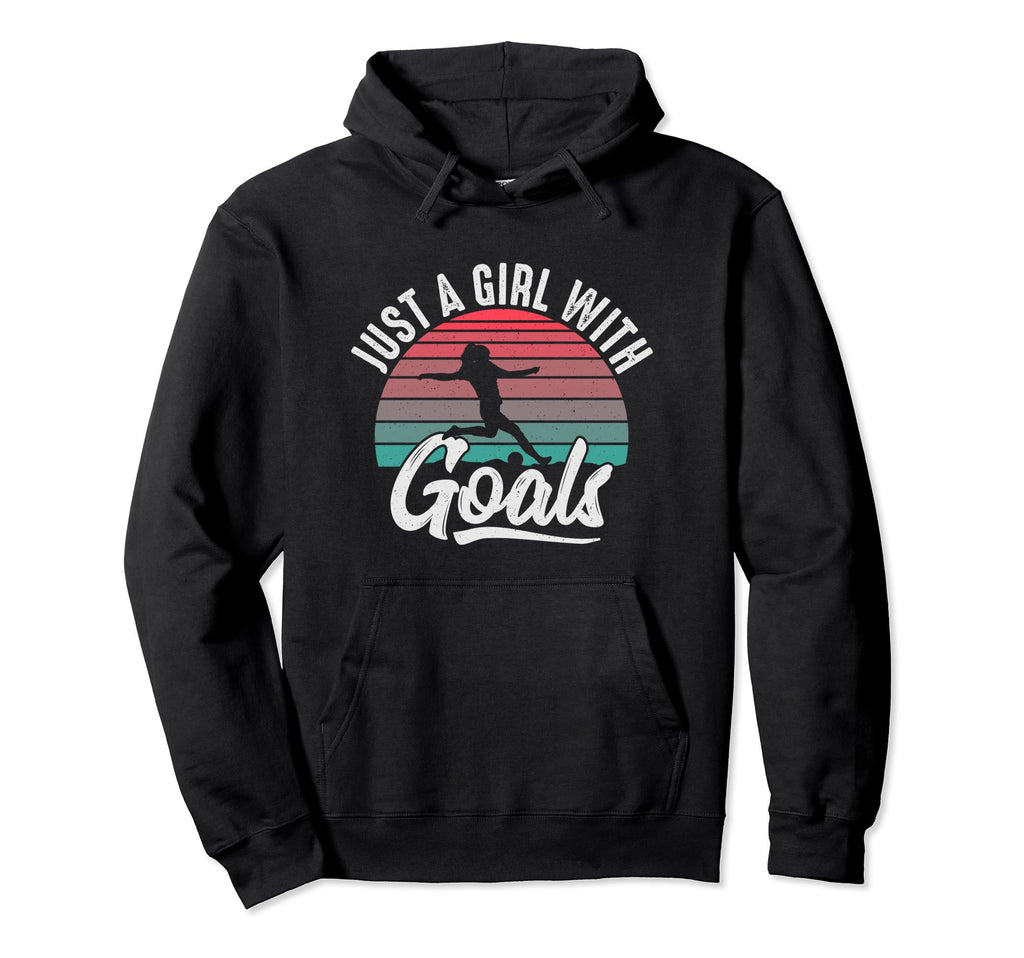 Funny Soccer Player Soccer Fans Hoodie - Minimalist Print Men Women