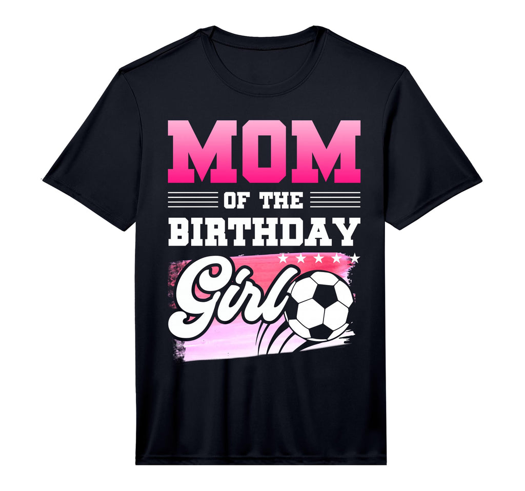 Mens Mom Birthday Soccer Players T-Shirt - Custom Art Print for Adults