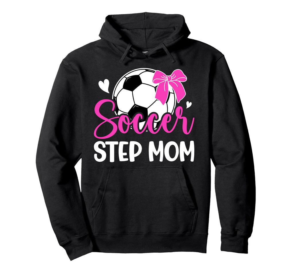 Soccer Step Mom Soccer Player Step Mother Hoodie - Streetwear Style Unisex