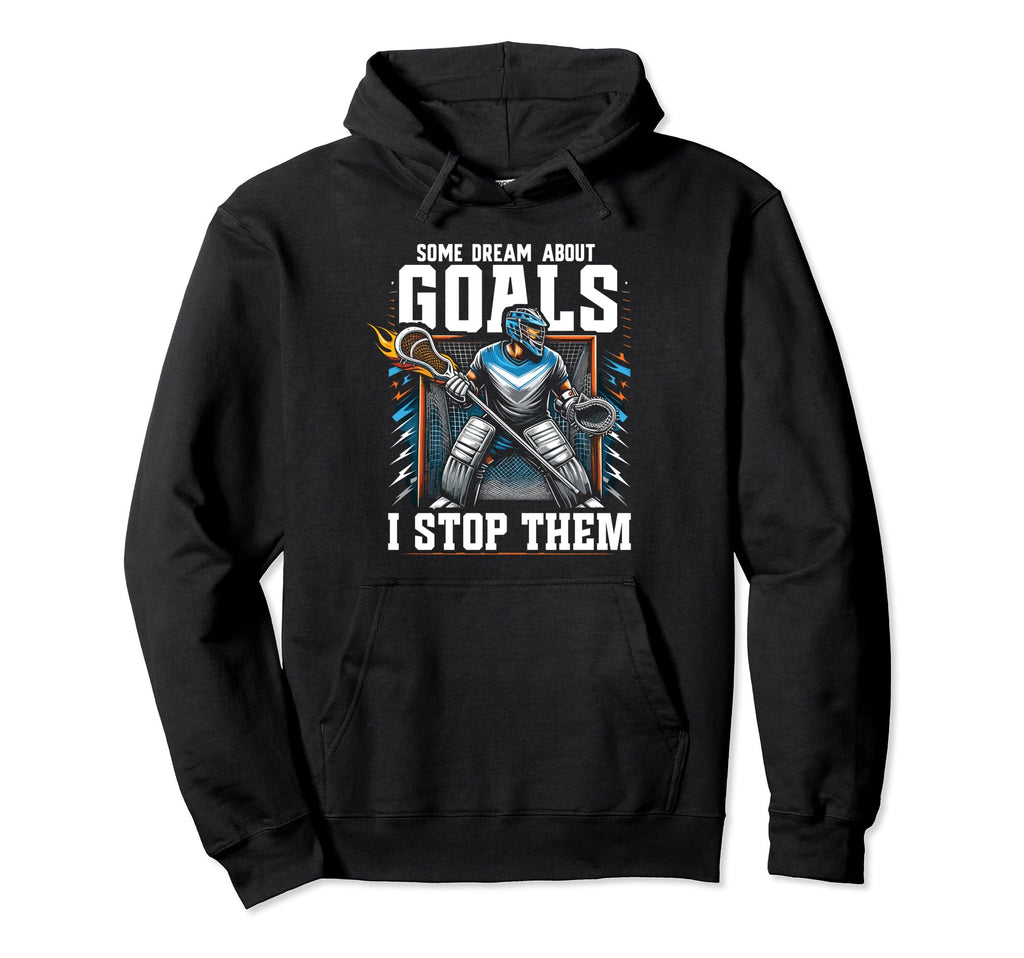 Goalkeeper Lax Goalie Lacrosse Goalie Hoodie - Streetwear Style for Adults