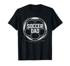 Soccer Dad Soccer Players Family Fathers T-Shirt - Trendy Graphic Unisex