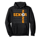 Senior 2026 Graduate Class 2026 Hoodie - Fun Novelty Design for Adults