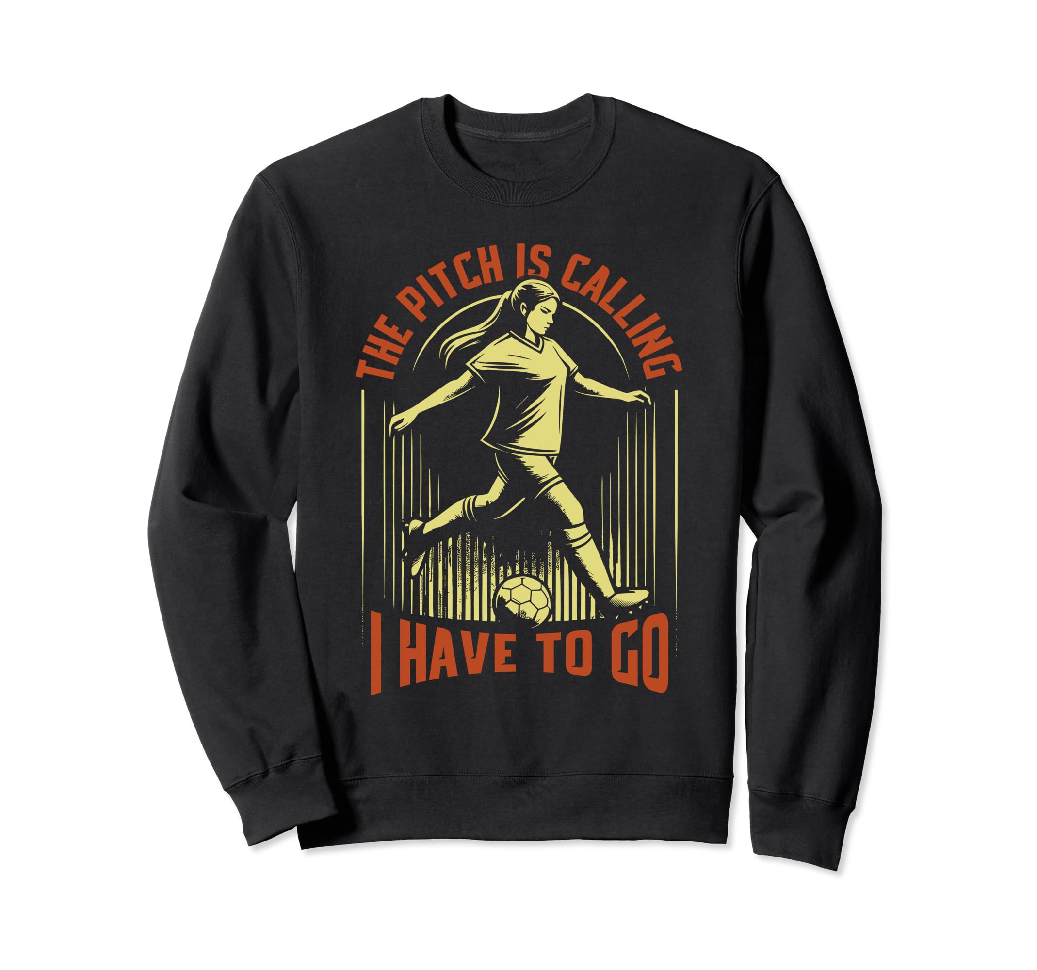 Soccer Player Soccer Sport Sweatshirt - Custom Art Print Unisex
