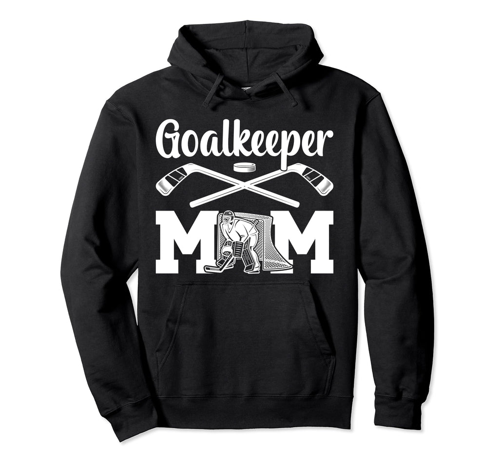 Ice Hockey Goalkeeper Mom Ice Hockey Hoodie - Trendy Graphic for Adults