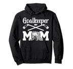 Ice Hockey Goalkeeper Mom Ice Hockey Hoodie - Trendy Graphic for Adults