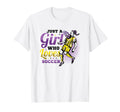 Just Who Loves Soccer Womens Soccer T-Shirt - Trendy Graphic Unisex