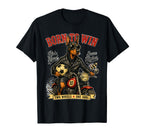 Doberman Pinscher Motorbike Love T-Shirt - Fun Novelty Design Unisex