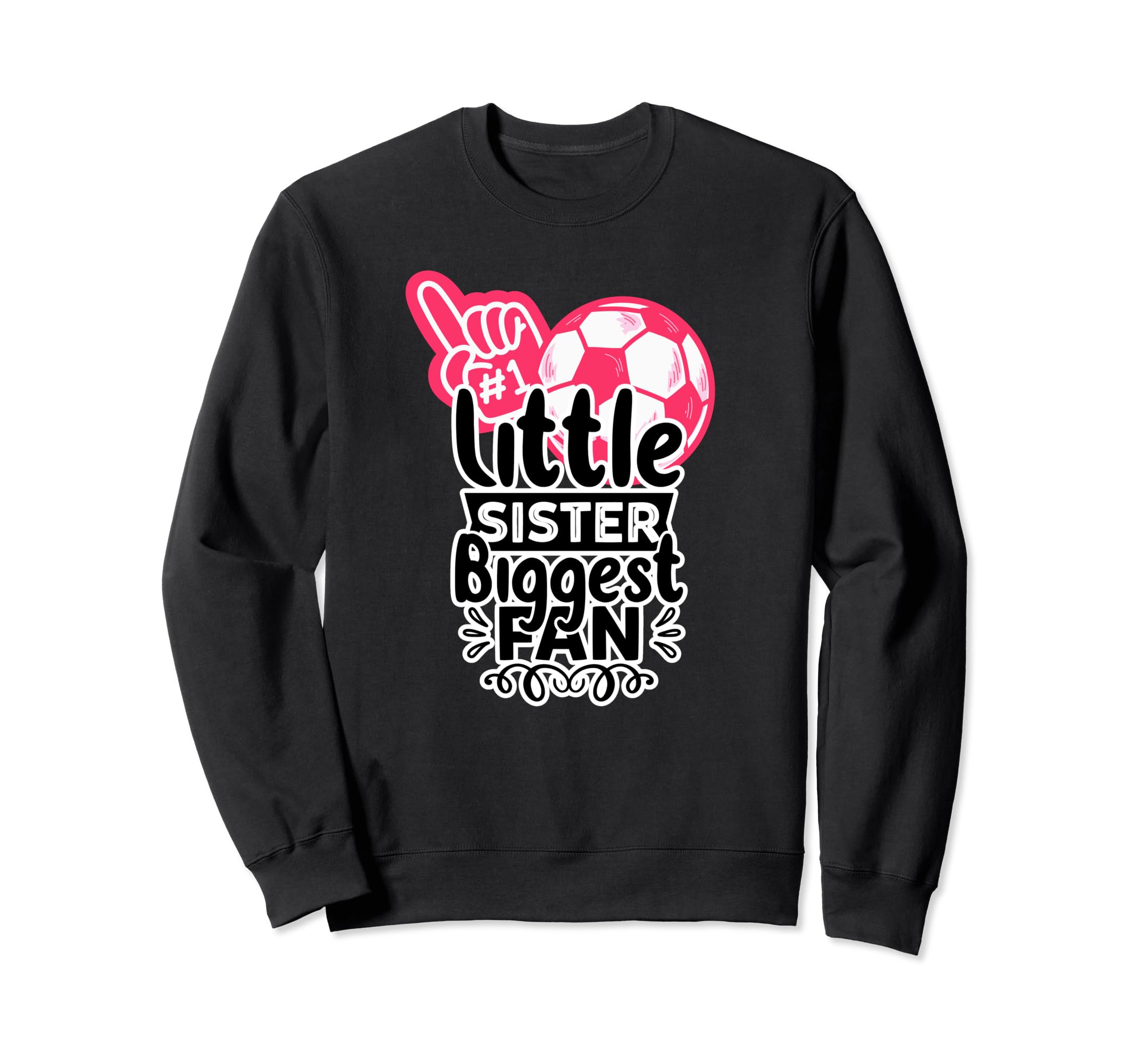Soccer Soccer Player Little Sweatshirt - Fun Novelty Design for Adults