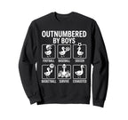 Outnumbered Ducklings Football Soccer Sweatshirt - Streetwear Style Unisex