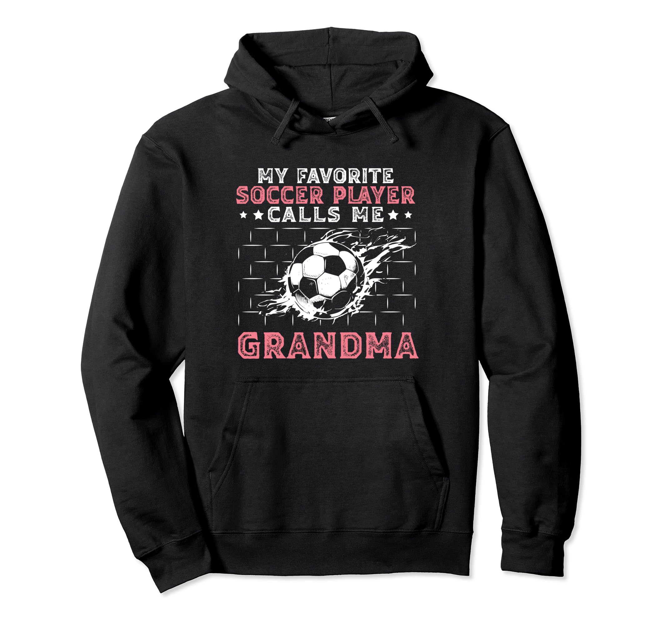 My Favorite Soccer Player Calls Me Hoodie - Trendy Graphic for Adults