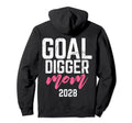 Goal Digger 28 Soccer Mom 2028 Hoodie - Unique Graphic for Adults
