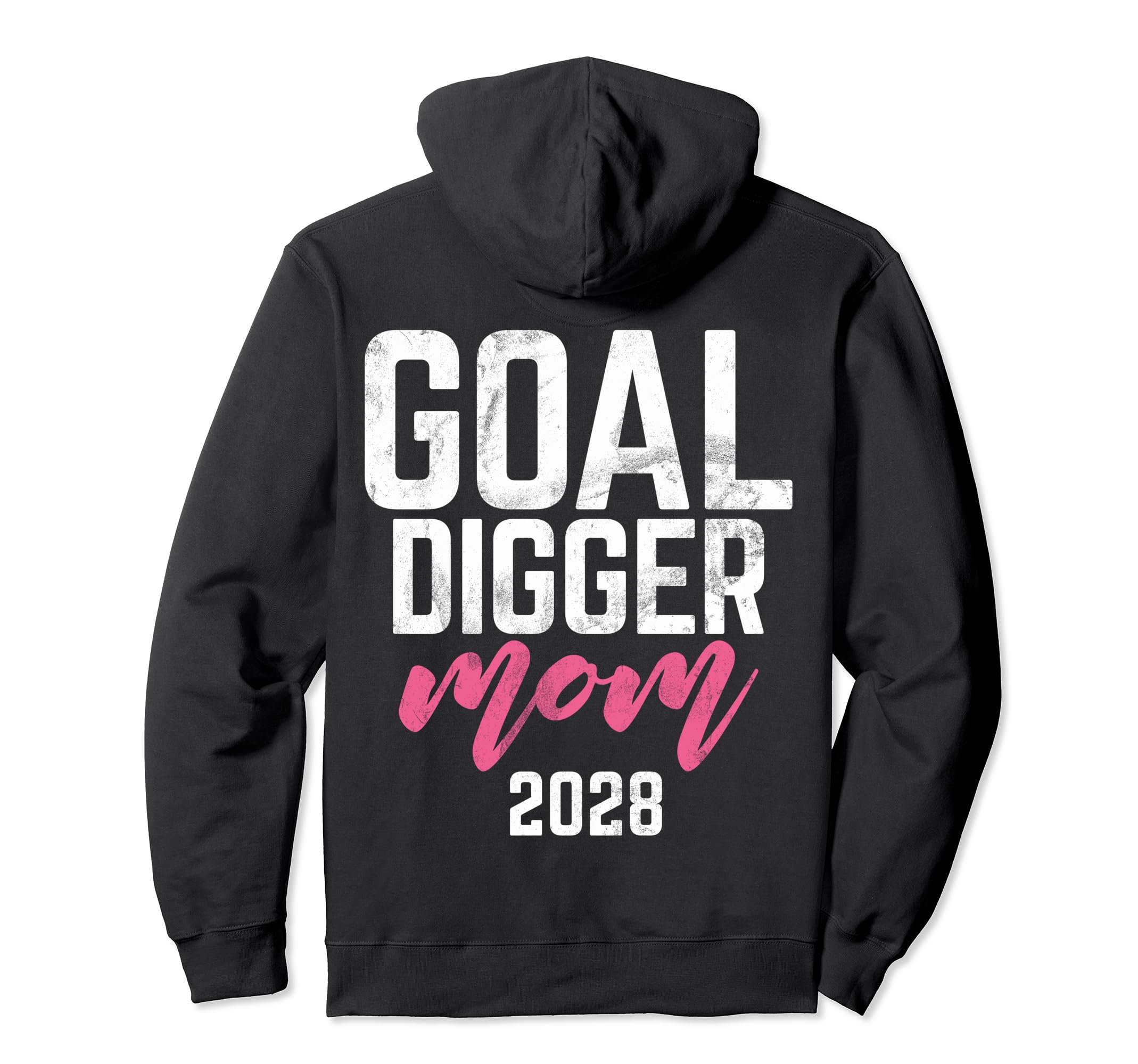 Goal Digger 28 Soccer Mom 2028 Hoodie - Unique Graphic for Adults