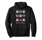 Soccer Bow Soccer Mom Hoodie - Unique Graphic for Adults