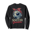 Soccer Football Player Grandma Sweatshirt - Casual Everyday Wear Unisex